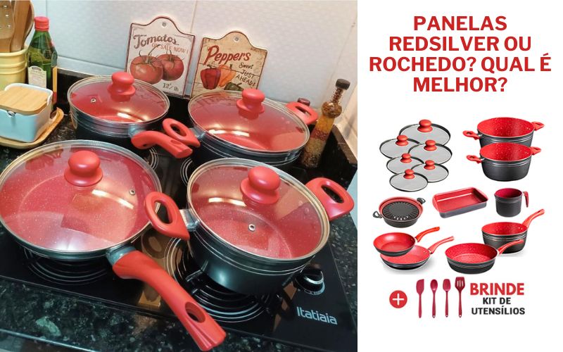 Qual marca de panelas é superior: Red Silver ou Rochedo? – Análise das Panelas RedSilver